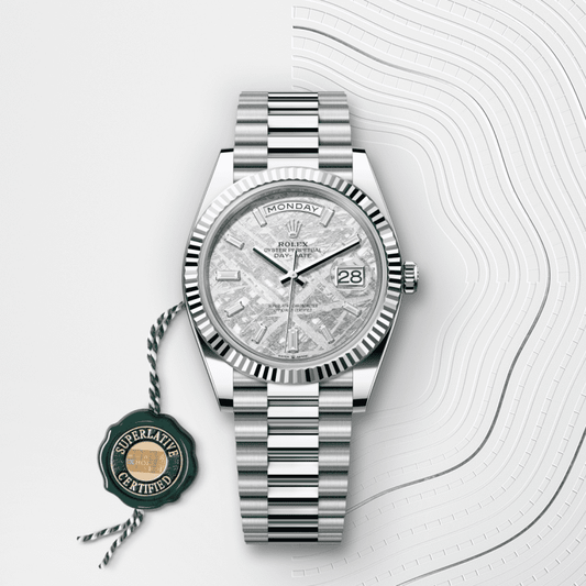 デイデイト 40 | オイスター、40 mm、プラチナ  リファレンス 228236-0011