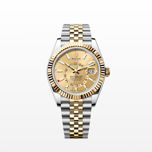 ロレックス スカイドゥエラー  オイスター、42 mm、オイスタースチール＆イエローゴールド  リファレンス m336933-0002