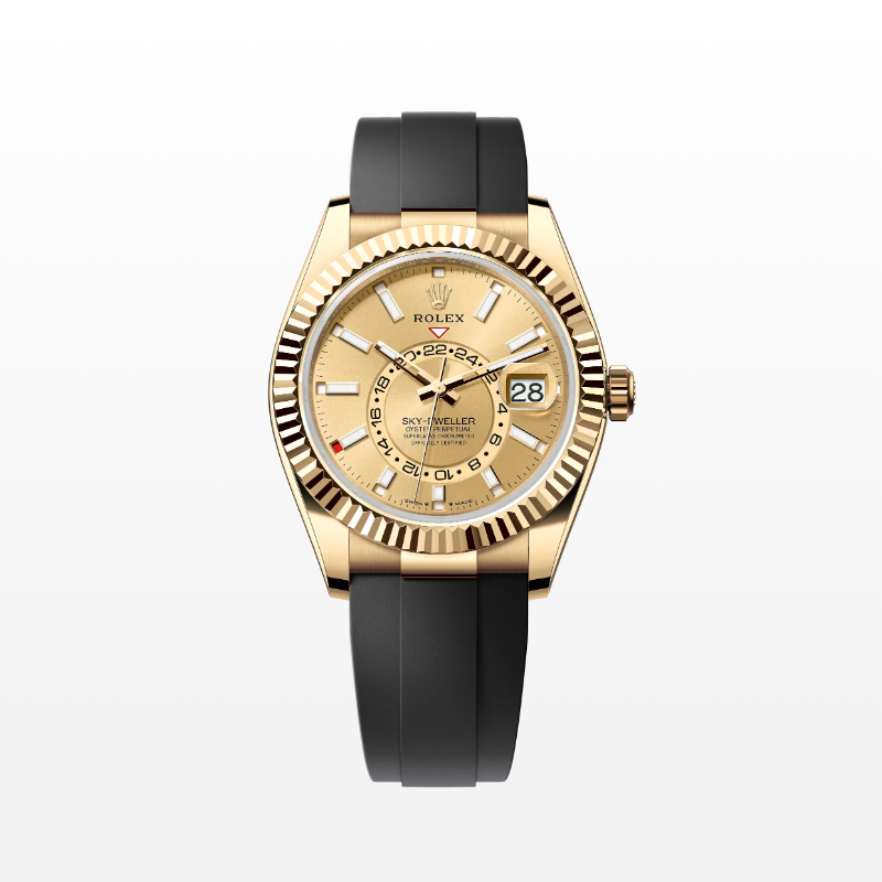 ロレックス スカイドゥエラー  オイスター、42 mm、イエローゴールド  リファレンス m336238-0001