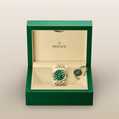 ロレックス スカイドゥエラー  オイスター、42 mm、イエローゴールド  リファレンス m336938-0008