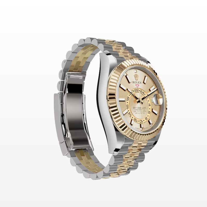 ロレックス スカイドゥエラー  オイスター、42 mm、オイスタースチール＆イエローゴールド  リファレンス m336933-0002