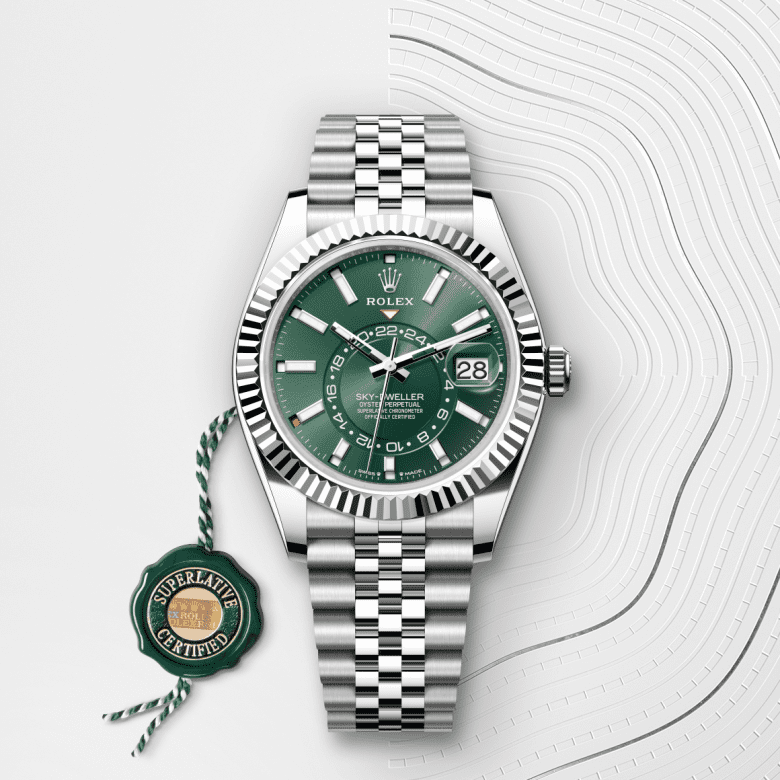 ロレックス スカイドゥエラー  オイスター、42 mm、オイスタースチール＆ホワイトゴールド  リファレンス m336934-0002