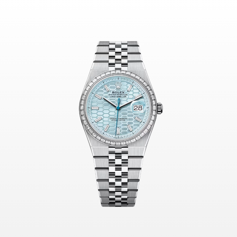 ロレックス ランドドゥエラー 36  オイスター、36 mm、プラチナ、ダイヤモンド  リファレンス m127286tbr-0001