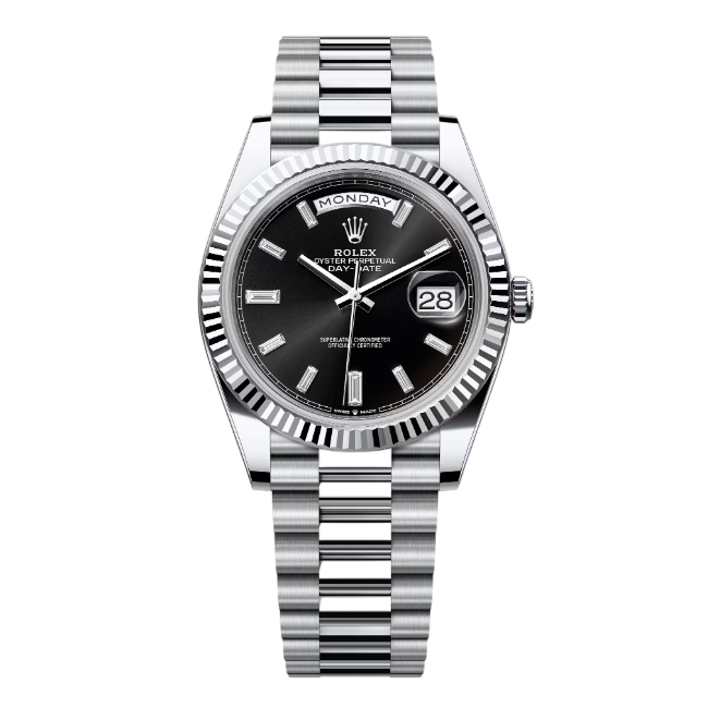 デイデイト 40 | オイスター、40 mm、プラチナ  リファレンス 228236-0004