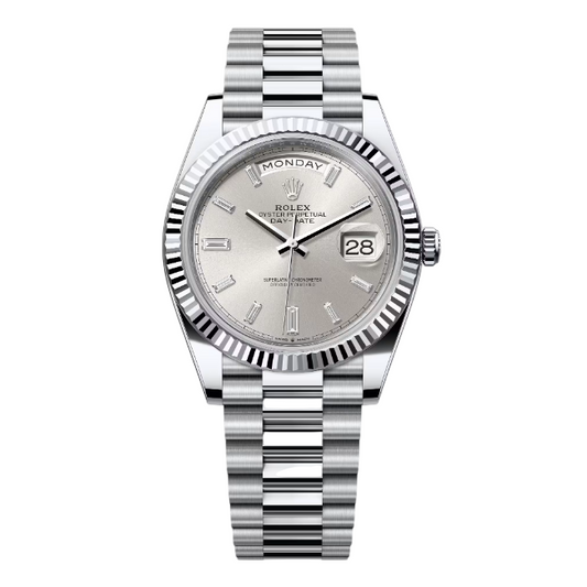 Day-Date 40 | Oyster, 40 mm, platinum  Reference 228236-0002