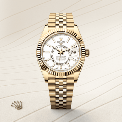 ロレックス スカイドゥエラー  オイスター、42 mm、イエローゴールド  リファレンス m336938-0006