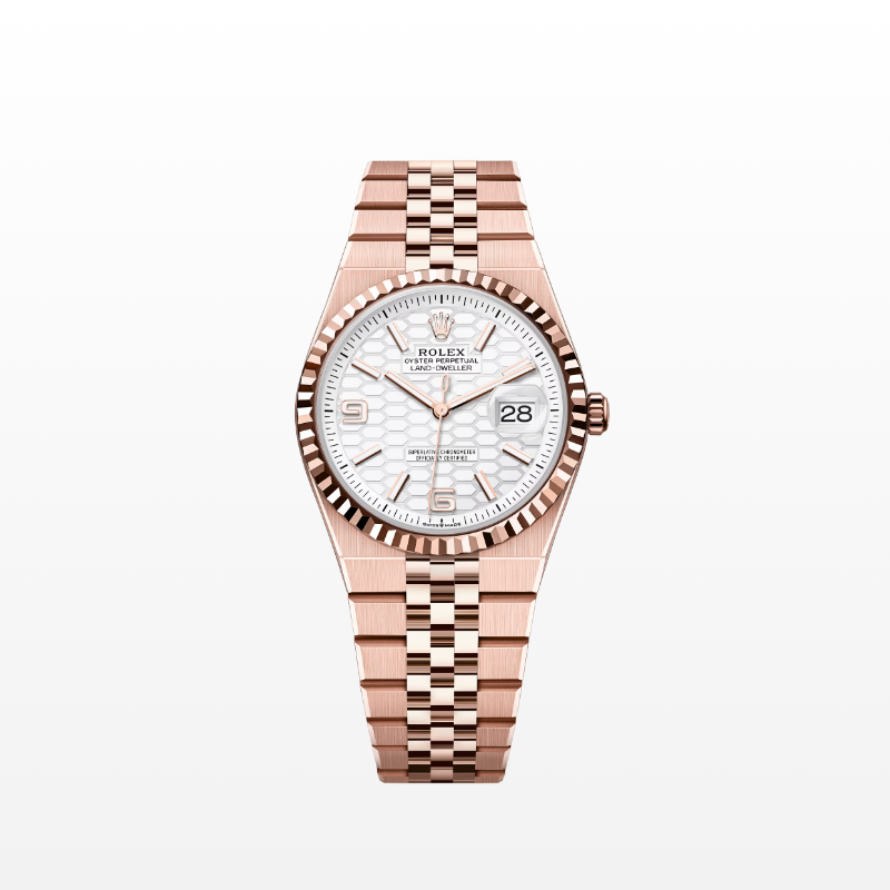 ロレックス ランドドゥエラー 36  オイスター、36 mm、エバーローズゴールド  リファレンス m127235-0001