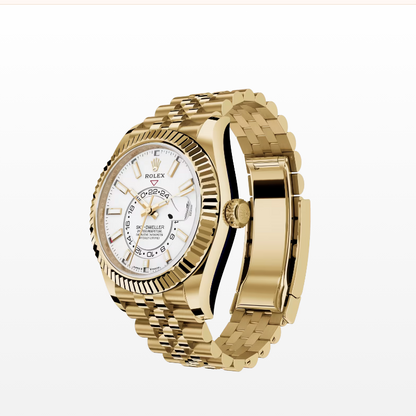 ロレックス スカイドゥエラー  オイスター、42 mm、イエローゴールド  リファレンス m336938-0006