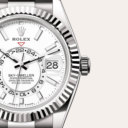 ロレックス スカイドゥエラー  オイスター、42 mm、ホワイトゴールド  リファレンス m336239-0003