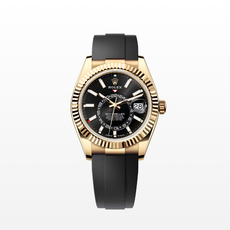 ロレックス スカイドゥエラー  オイスター、42 mm、イエローゴールド  リファレンス m336238-0002