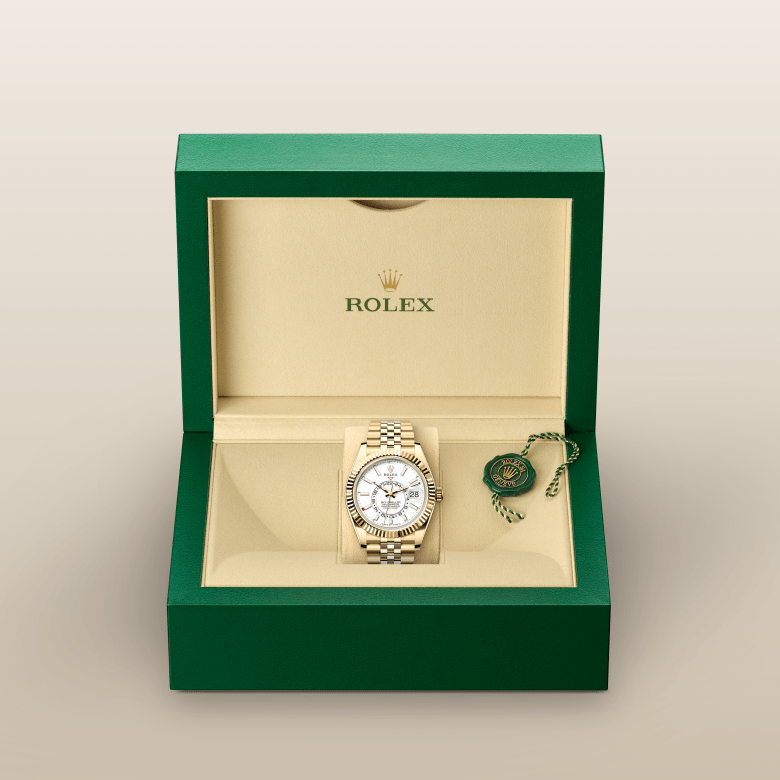 ロレックス スカイドゥエラー  オイスター、42 mm、イエローゴールド  リファレンス m336938-0006