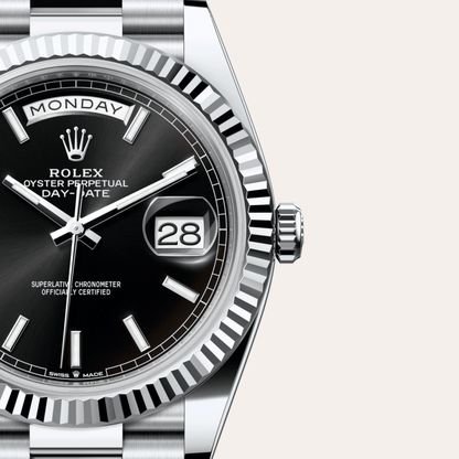 デイデイト 40 | オイスター、40 mm、プラチナ  リファレンス 228236-0003