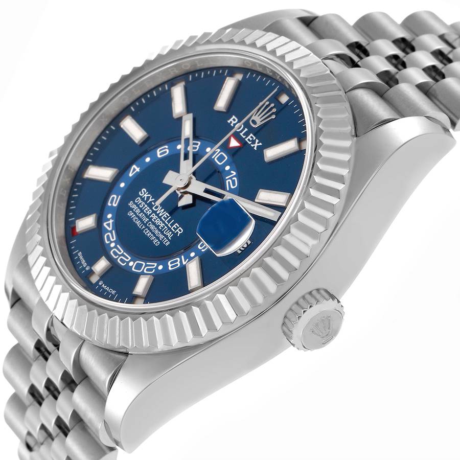 ロレックス スカイドゥエラー  オイスター、42 mm、オイスタースチール＆ホワイトゴールド  リファレンスm336934-0006