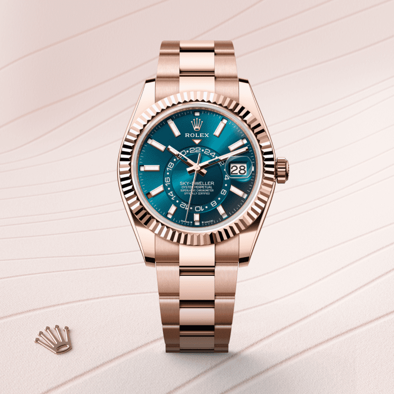 ロレックス スカイドゥエラー  オイスター、42 mm、エバーローズゴールド  リファレンス m336935-0001