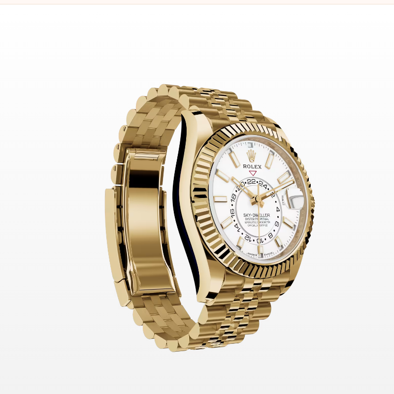 ロレックス スカイドゥエラー  オイスター、42 mm、イエローゴールド  リファレンス m336938-0006