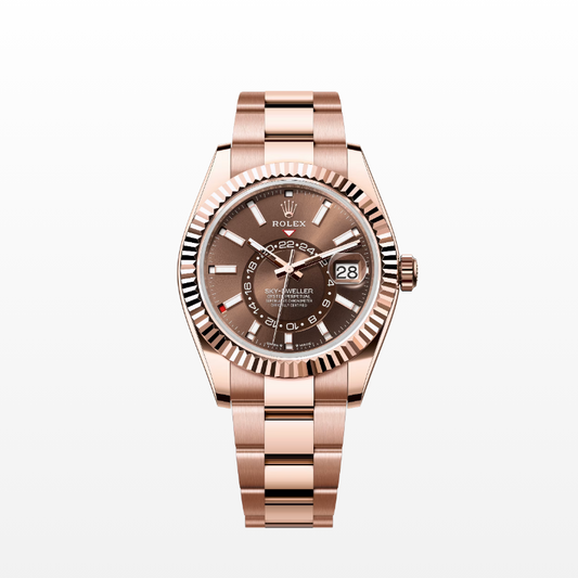 ロレックス スカイドゥエラー  オイスター、42 mm、エバーローズゴールド  リファレンス m336935-0002