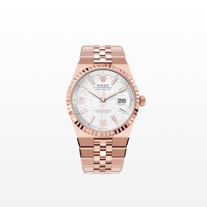 ロレックス ランドドゥエラー 36  オイスター、36 mm、エバーローズゴールド  リファレンス m127235-0001