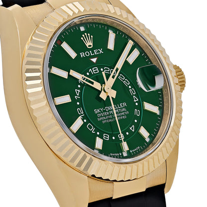 ロレックス スカイドゥエラー  オイスター、42 mm、イエローゴールド  リファレンス m336238-0004