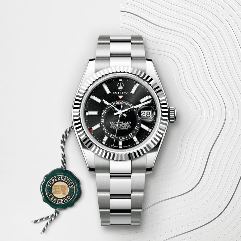 ロレックス スカイドゥエラー  オイスター、42 mm、オイスタースチール＆ホワイトゴールド  リファレンスm336934-0007