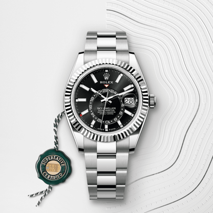 ロレックス スカイドゥエラー  オイスター、42 mm、オイスタースチール＆ホワイトゴールド  リファレンスm336934-0007