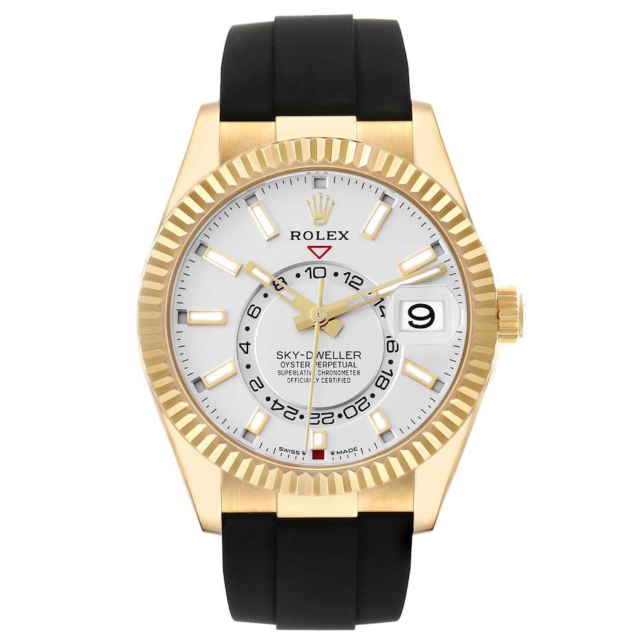 ロレックス スカイドゥエラー  オイスター、42 mm、イエローゴールド  リファレンス m336238-0003